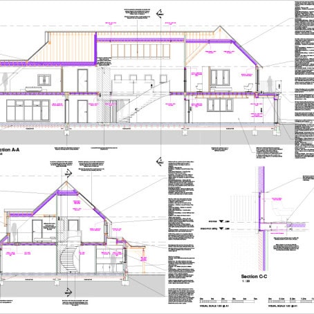 View Case Study: An architecturally striking family home.