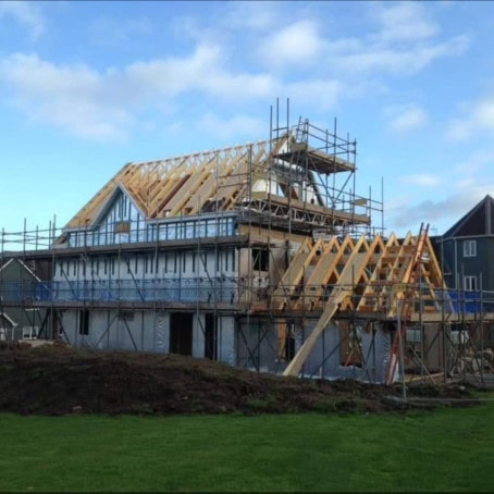 View Why timber frame homes solve a raft of house building problems