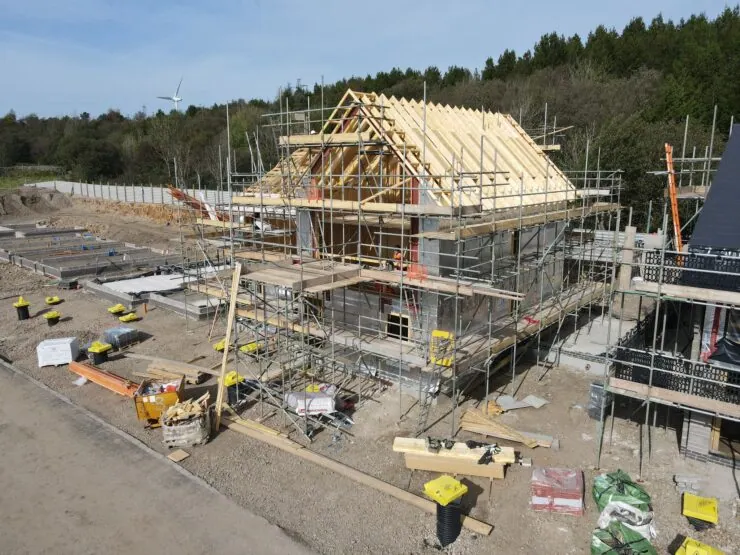 Gwent Properties timber frame construction