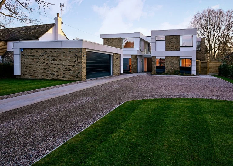 Luxury timber frame house