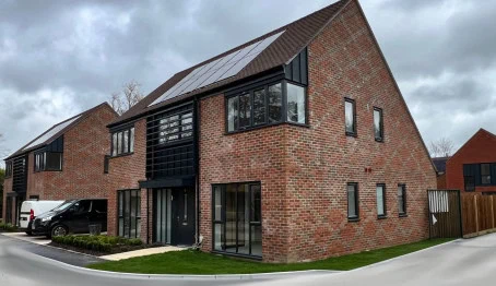 timber frame housing development