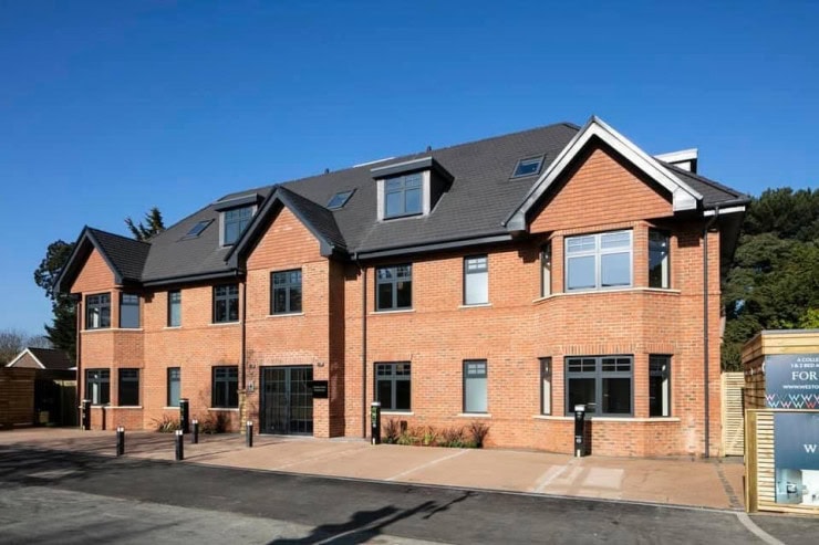 Target timber frame apartment block
