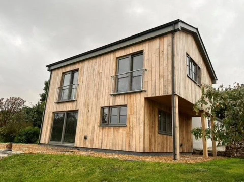 Target Timber timber-frame house