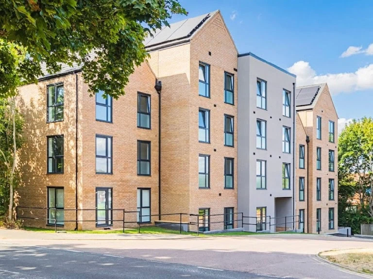 Timber frame housing development