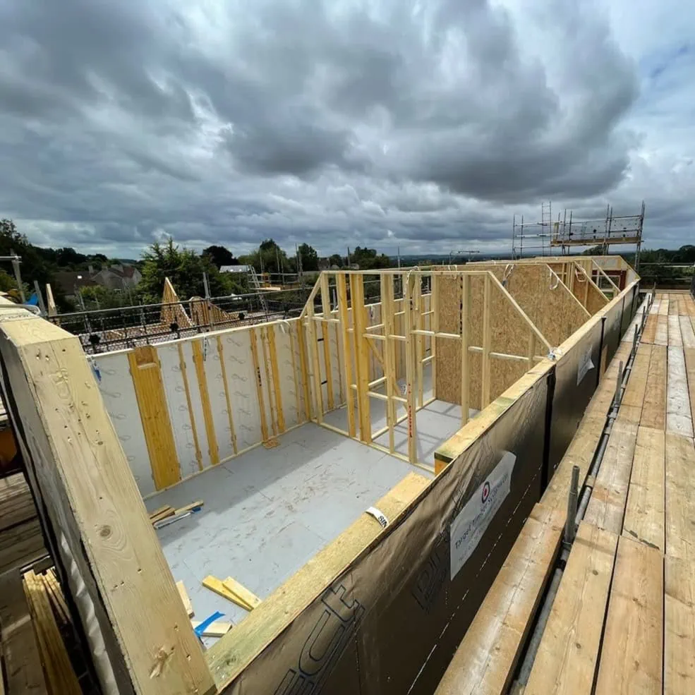 timber frame wall panels