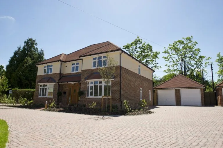 Target timber frame house