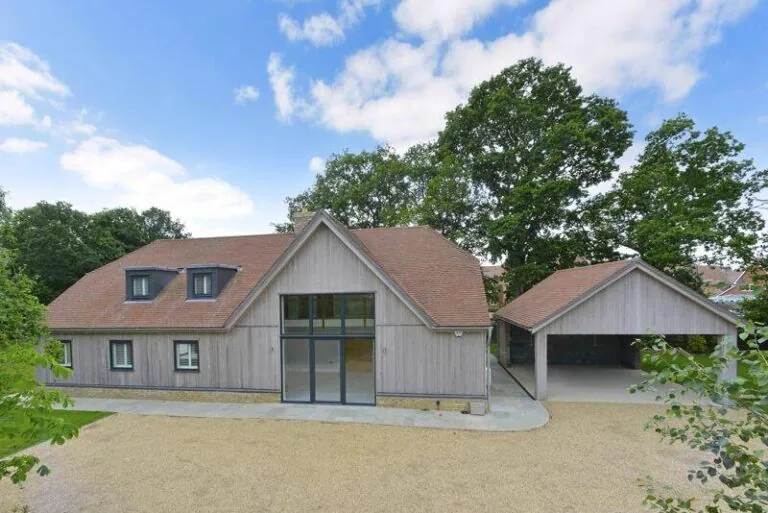 Target timber frame house