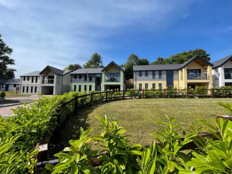 Timber frame new build houses