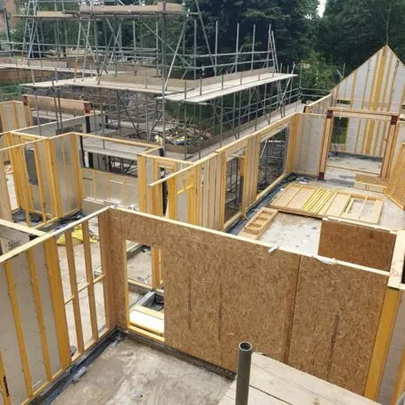 timber frame wall panels